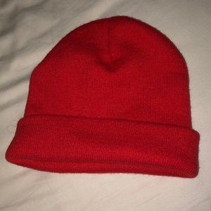 UO orange beanie